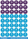 Stickervellen kapper/douchen