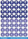 Stickervellen Hobby/Kaarten/Voorstelling