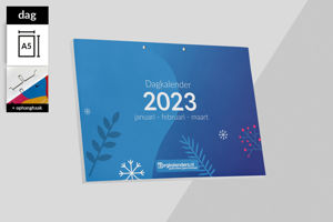 Dagkalender A5 liggend 2023
