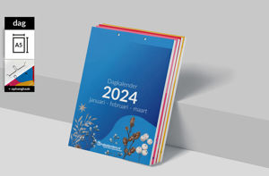 Dagkalender A5 staand 2023